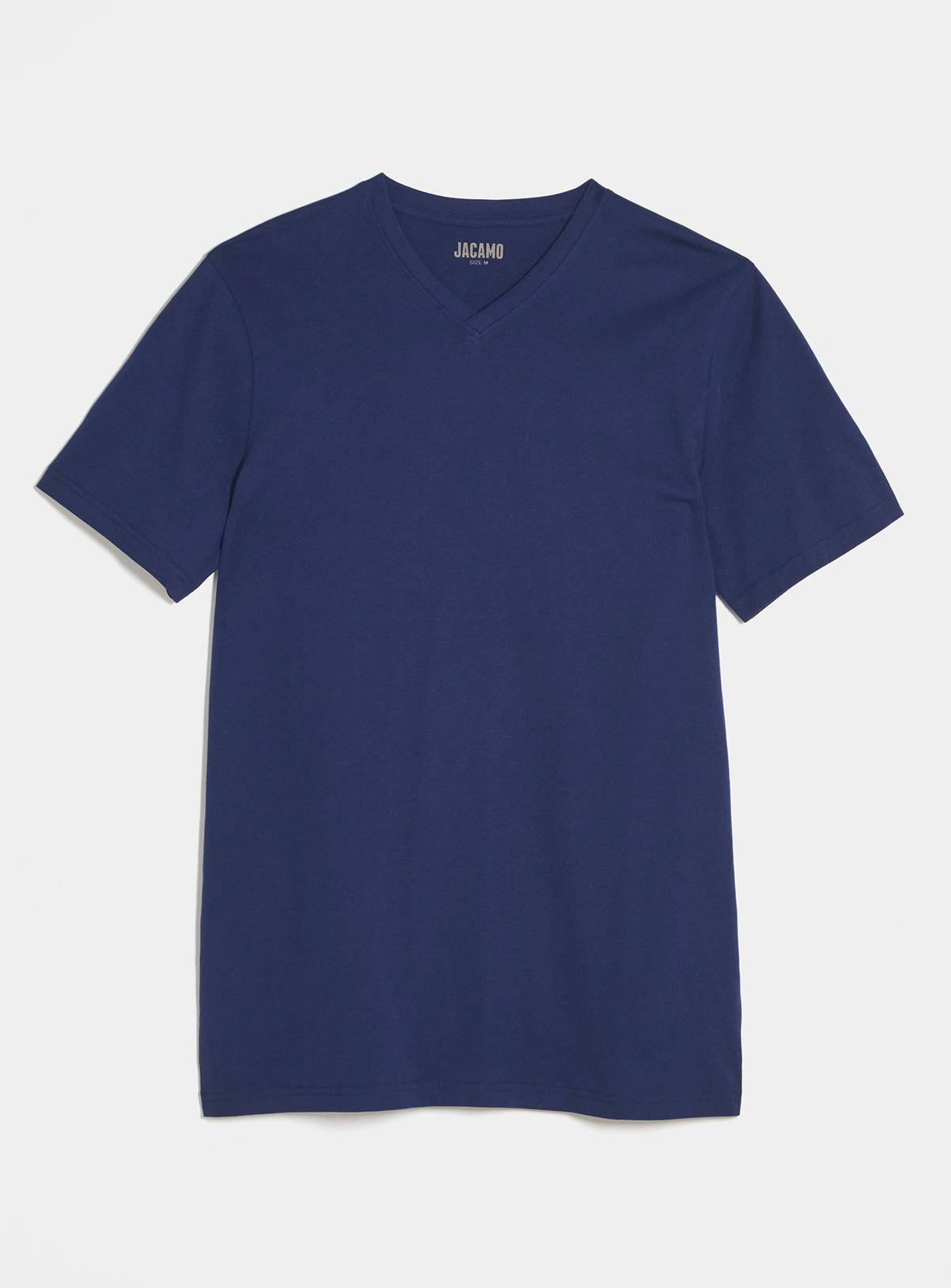 JACAMO 5 Pack Pure Cotton V Neck T-Shirt L - Image 2